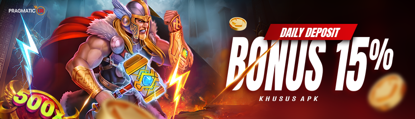 BONUS DAILY DEPOSIT 15% (APK)